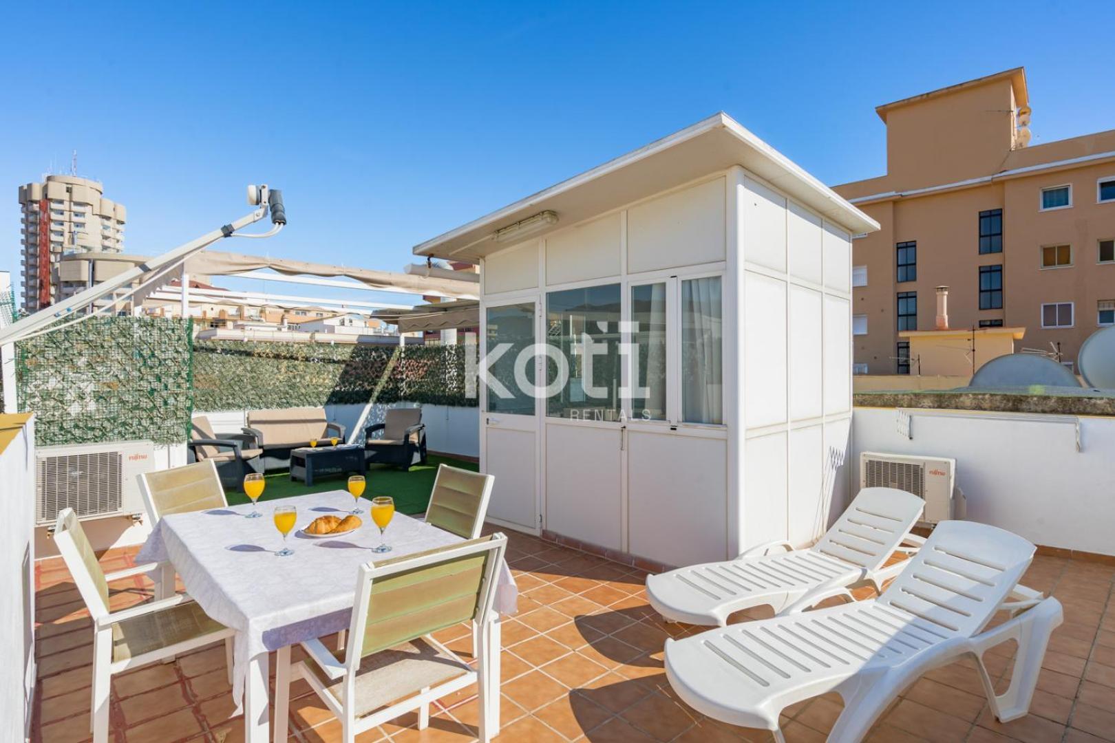 Koti Rentals - Atico Gamycol Fuengirola Exterior photo
